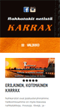 Mobile Screenshot of karrax.fi